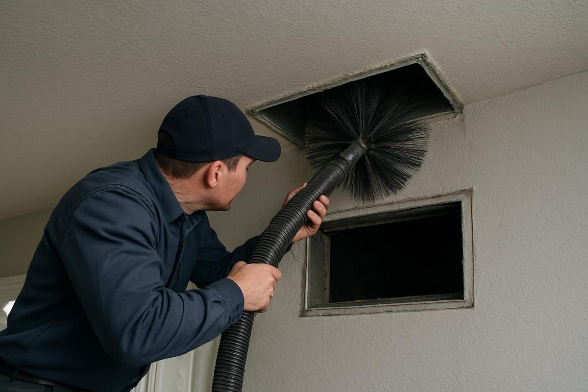 Bright Ridgeway Air Duct Services in Houston